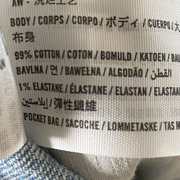 Abercrombie & Fitch curve love the 90’s straight mid rise Jeans Sz 32 NWT - Picture 7 of 7